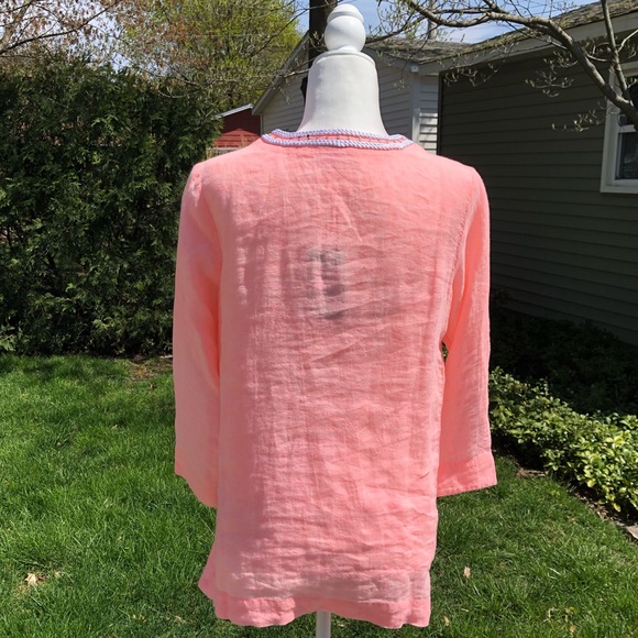 Lilly Pulitzer Amelia Island Tunic in Pascha Pink - Picture 4 of 7